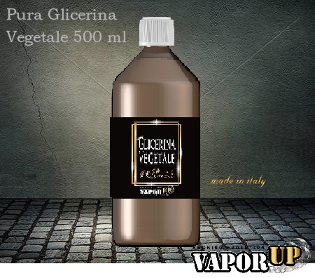 Vaporup Pura glicerina vegetale 500ml - Bottiglia da 1 litro - liquidi sigaretta  elettronica - VAPORUP
